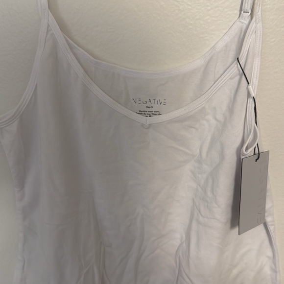 Brand new Negative Underwear cotton cami. Size: small Color: white - Picture 2 of 6